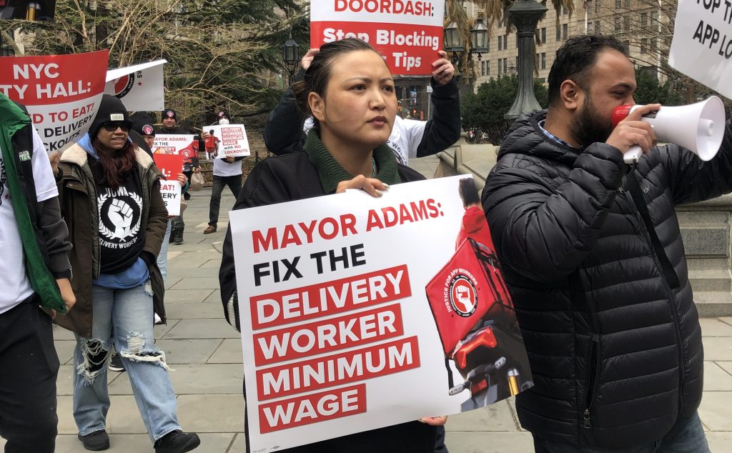 Maximum Rage: Delivery Workers Protest Low Wages, App ‘Lockouts’