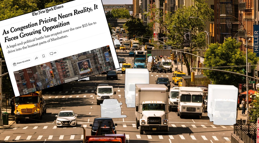 Friday’s Headlines: Congestion Pricing Punching Bag Edition