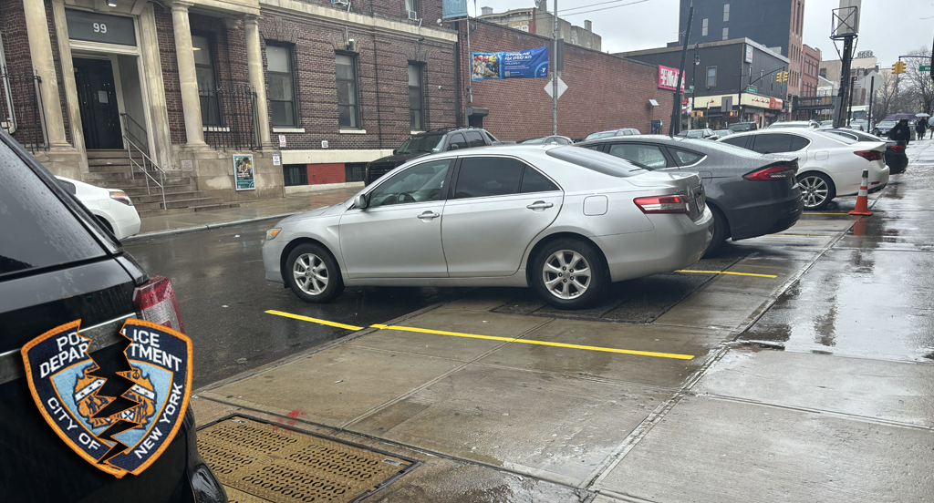 Drawing Lines: NYPD Precinct Steals Sidewalk with Unauthorized Paint Job