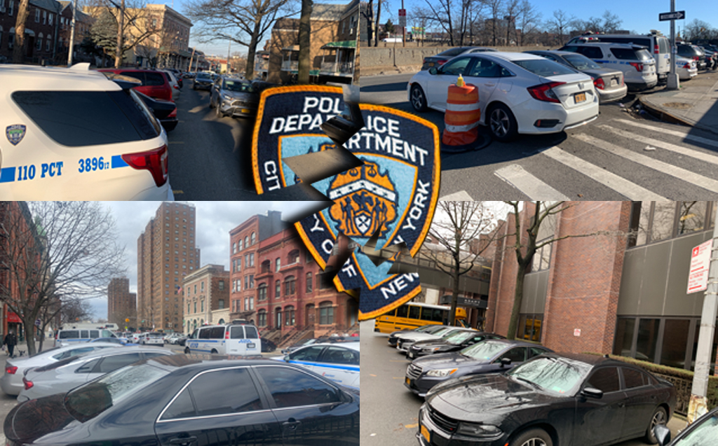 Justice Dept., Citing Streetsblog, Threatens to Sue NYPD Over Cops’ Sidewalk Parking
