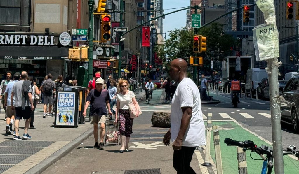 Mayor Adams May Nix Sidewalk Expansions on Bustling Eighth Ave.