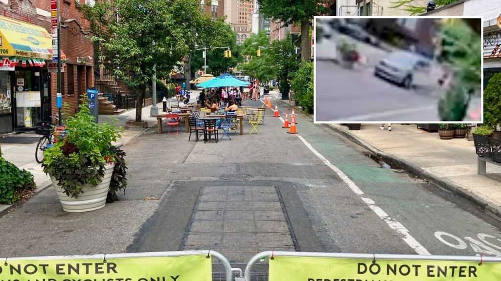 Deranged Driver Blows Through Brooklyn Open Streets Barriers