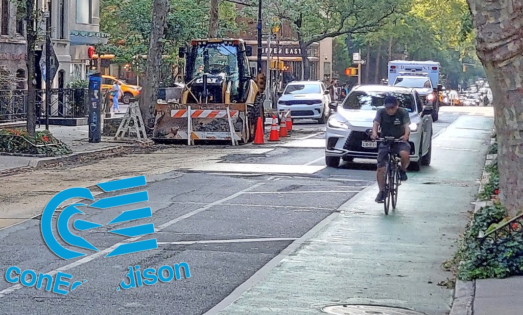 Crazy Town: Why is ConEd Allowed to Endanger Cyclists in Midtown?