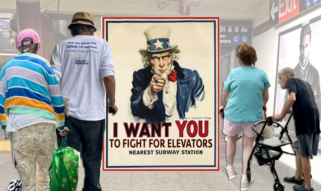 They Want YOU: Massive Protest for Subway Elevators on Sept. 8