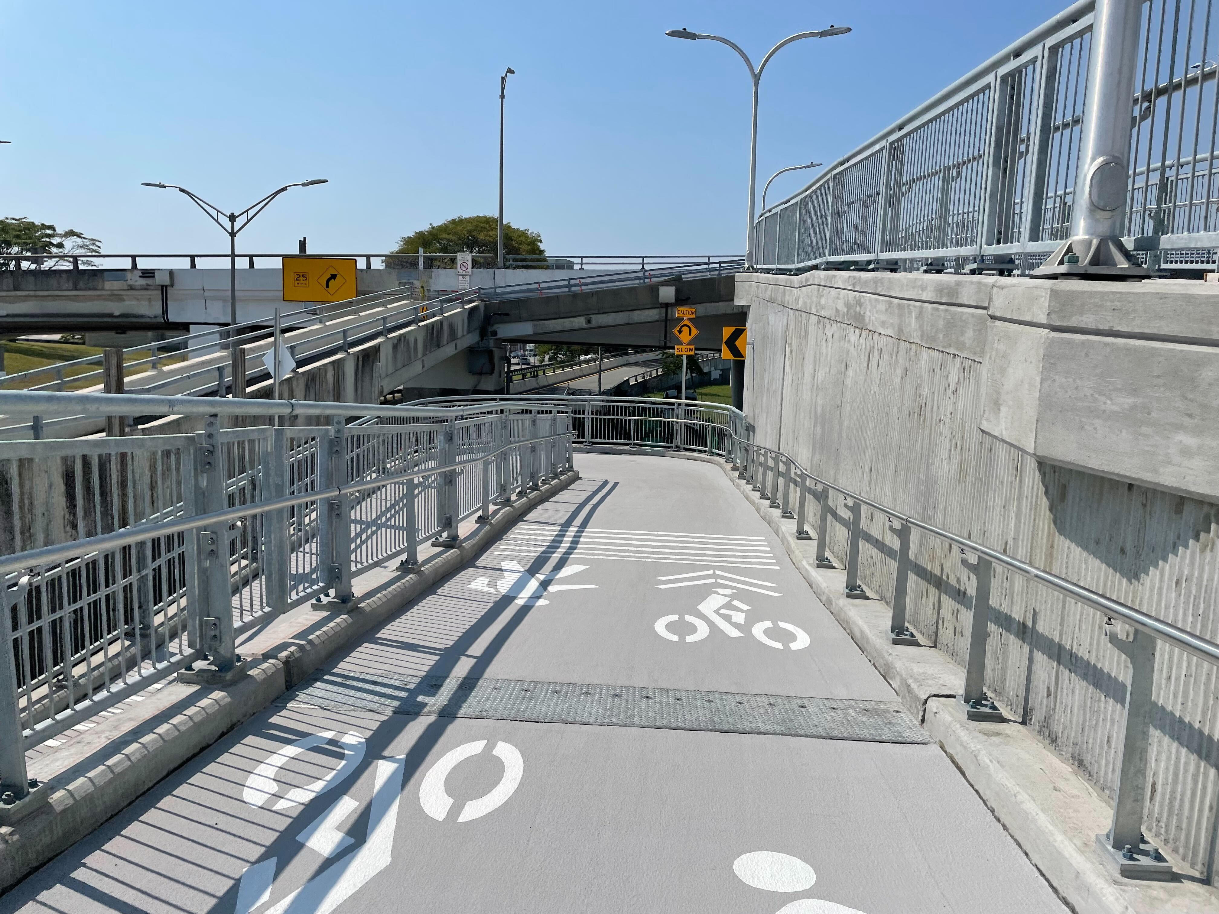 Ny Street Ramp The Cross Bay Bridge Pedestrian 'Ramp of Death' Has Been Replaced ...