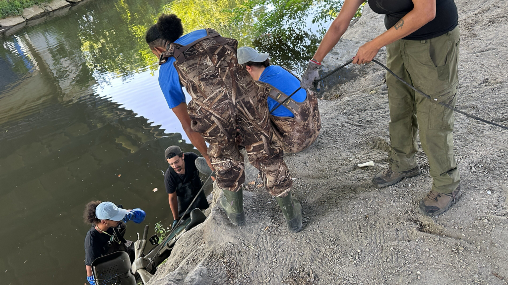 The River Wild: Bikes and Scooters Are Ending Up Six Feet Under in The Bronx