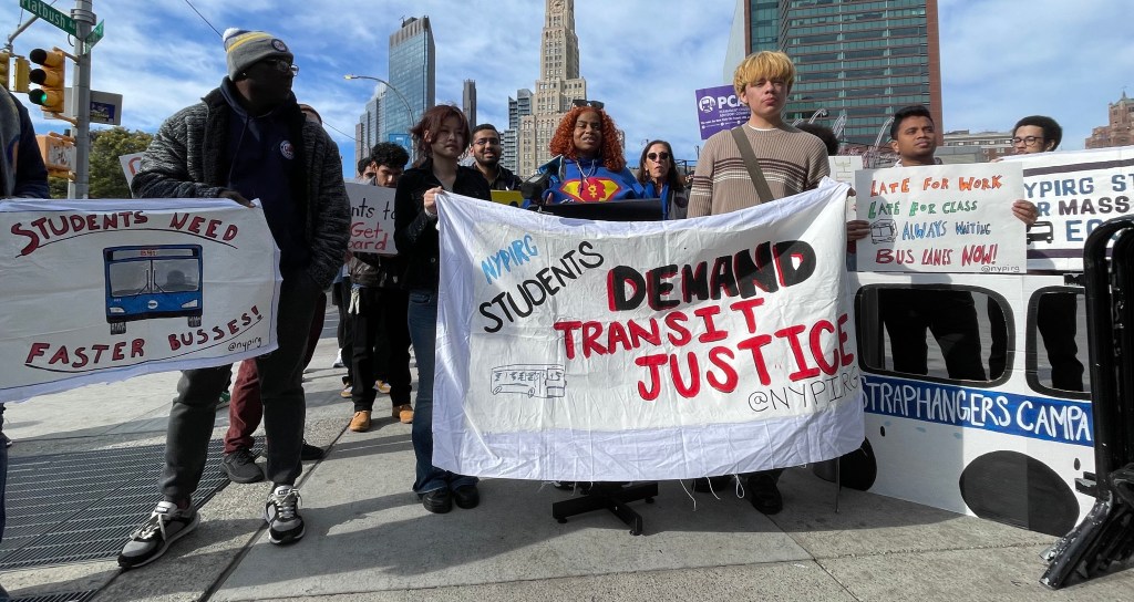 Brooklyn College Students Pressure Adams to Fix Flatbush Ave. Buses After Years of Delays