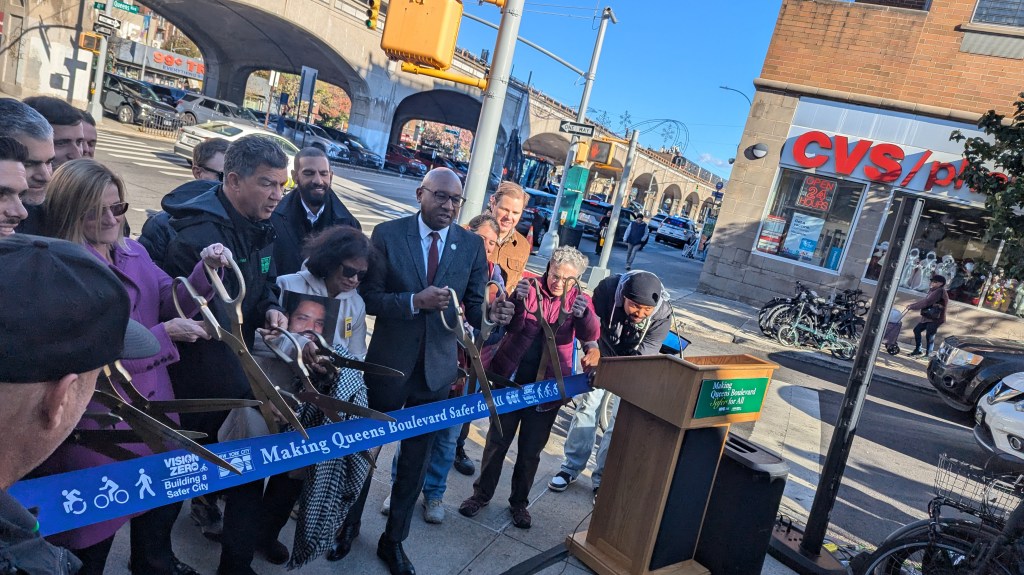 DOT Celebrates A Decade of Safety Improvements on Queens Blvd.