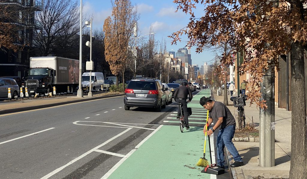 See It: The McGuinness Road Diet Works — But Only Where the City Installed It