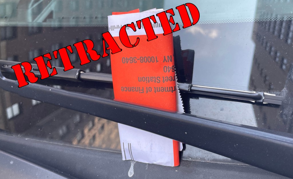 Adams Considering Letting Midtown Business Group Issue Parking Tickets So NYPD Can Tackle ‘More Serious Issues’