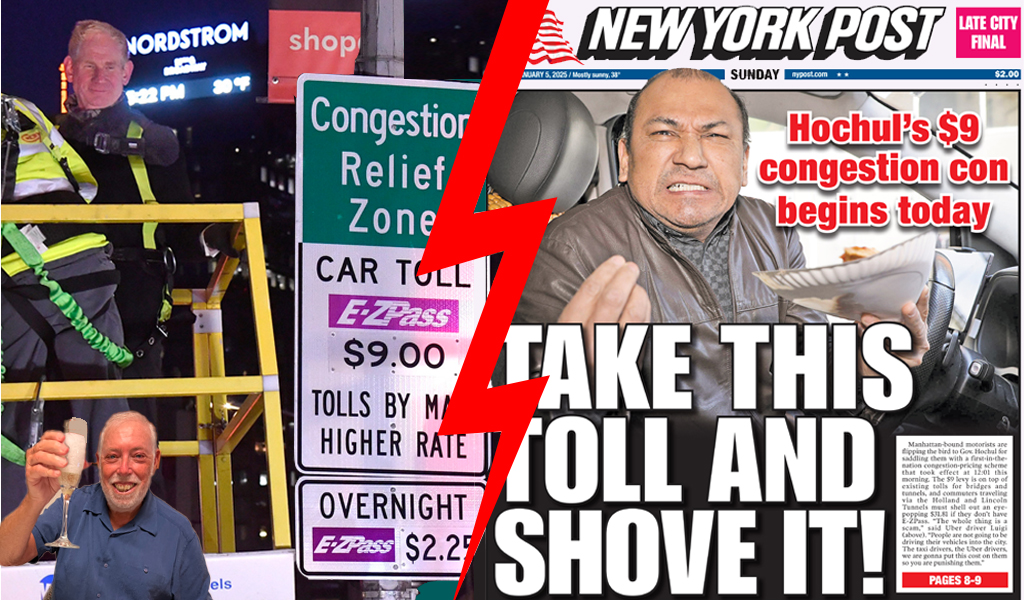 Monday’s Headlines: Congestion Pricing Hysteria Edition