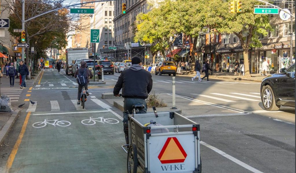Double-Wide Bike Lanes Coming to Sixth Ave. in Midtown