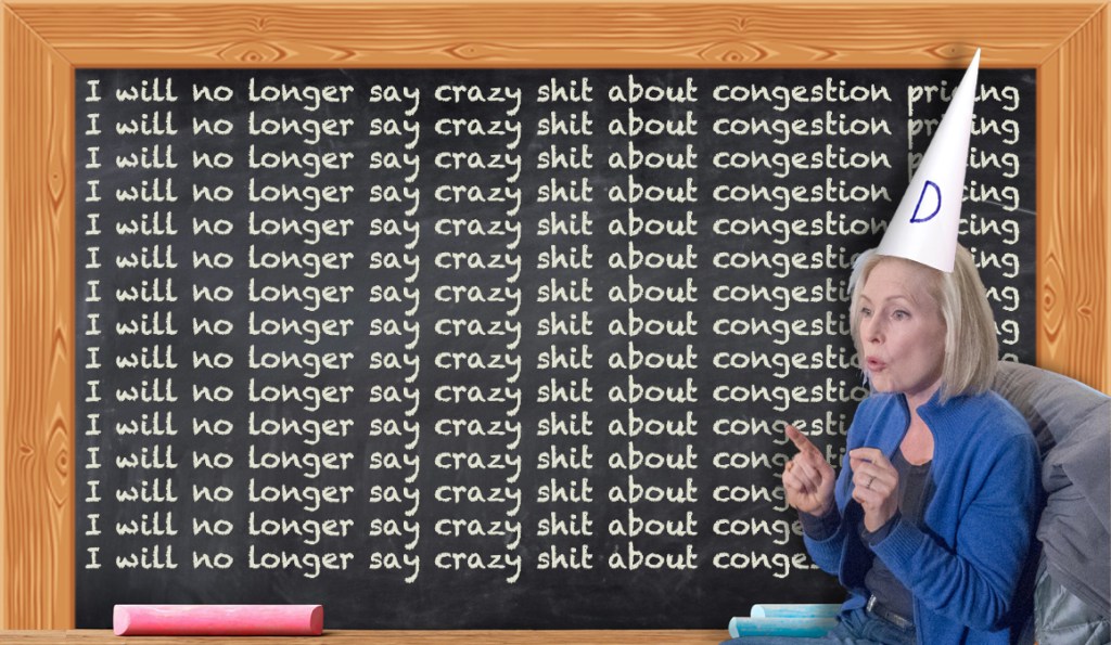 Kirsten Gillibrand Trots Out Bogus FDNY ‘Toxins’ in Quest to Weaken Congestion Pricing