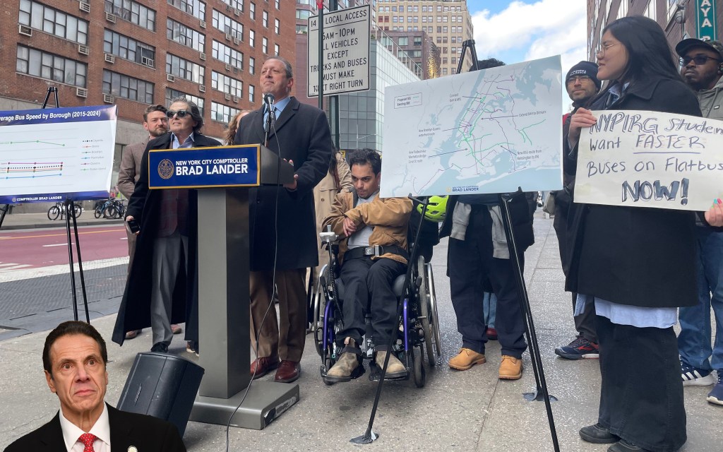 Brad vs. Andrew: Lander Wants Faster Buses Initiative Eliminated Under Gov. Cuomo