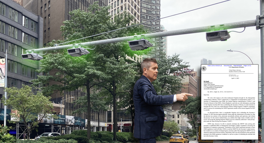 Disorder in the Court: Federal Lawyers Upload Memo Admitting Their Congestion Pricing Case is Weak