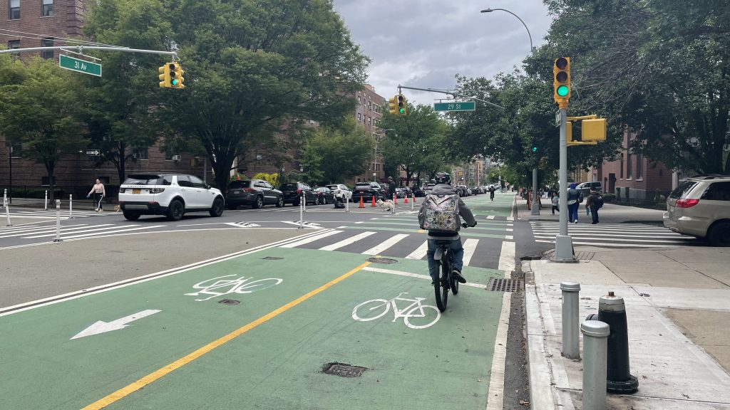 Eyes on the Street: Astoria’s Big Beautiful 31st Avenue Bike Boulevard