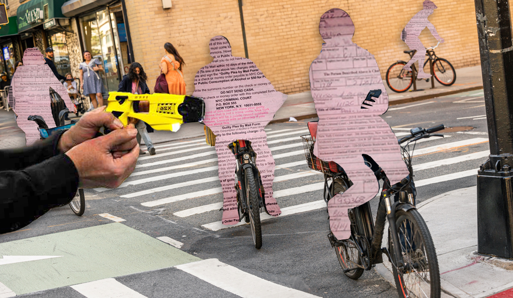 Cyclist: Cop Pulled a Taser During Summons Chase