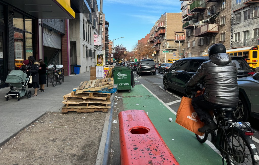 Cyclists Fuming Over Mayor Adams’s Removal of Bedford Avenue Protected Bike Lane