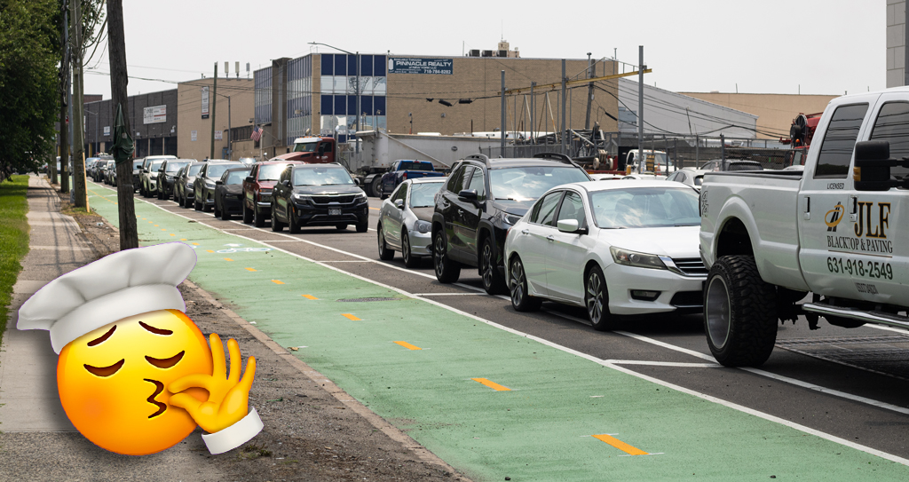 Eyes on the Street: New Bike Lane Puts the ‘Bliss’ in Blissville