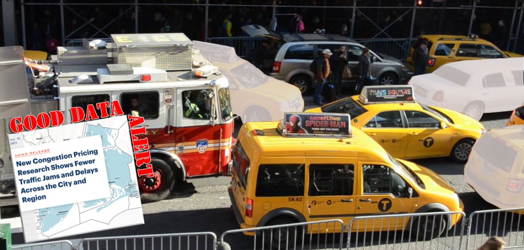 Congestion Pricing Is Cutting Traffic Jams In New York AND New Jersey: Research