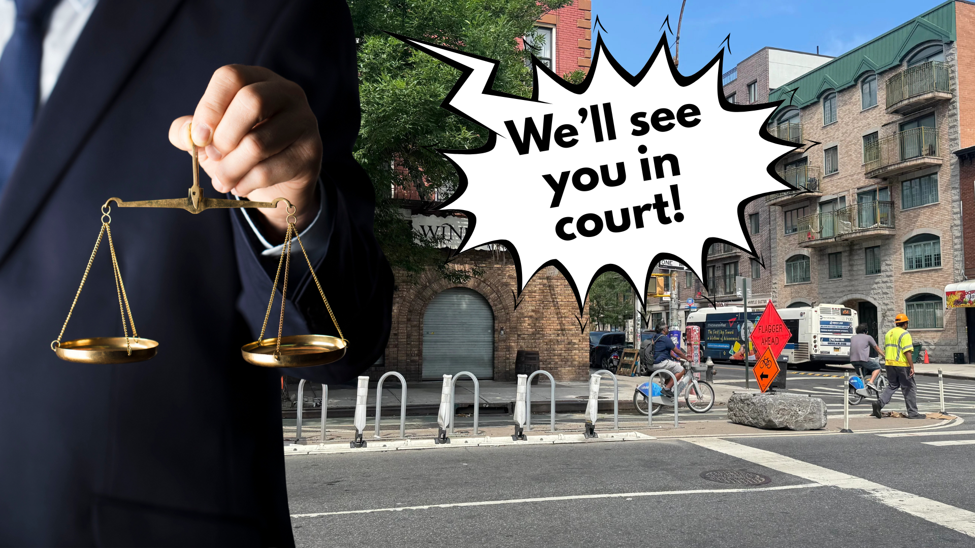 New Yorkers Threaten Legal Action If Eric Adams Makes Bedford Ave