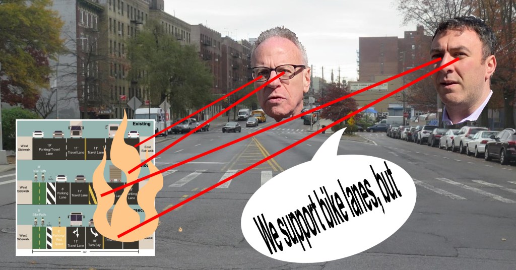 ‘Anti-Car Crusade’: Dinowitzes Slam Bronx Harlem River Greenway Bike Lane Touted by Mayor