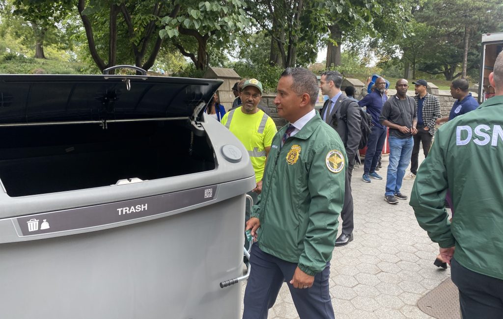 ‘Good Trade-Off’: Rat-Hating Mayor Adams Puts Trash Cans Over Parking As Bins Come to Brooklyn