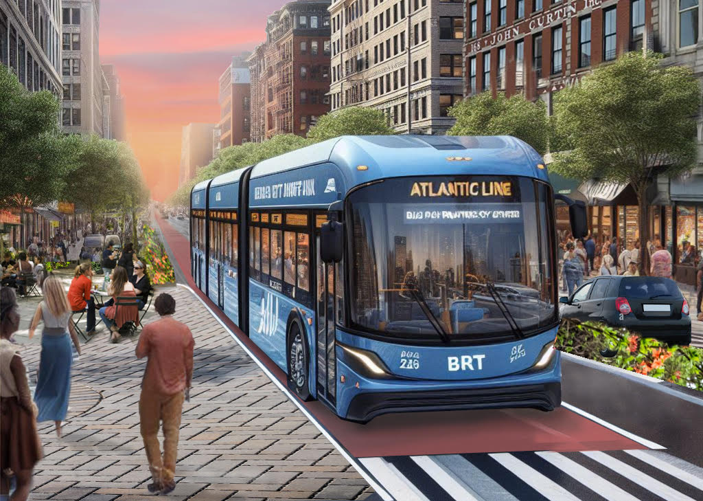 Opinion: Let’s Put a Real Busway on Atlantic Avenue