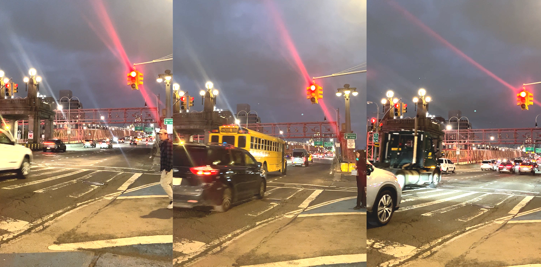 Drivers Run Red Light, But Cops Ticket Cyclists at Dangerous