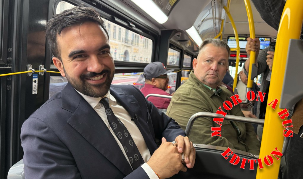 Thursday’s Headlines: Mayor on a Bus Edition