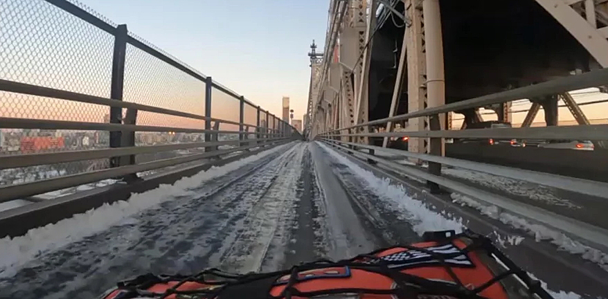 Queenshorror Bridge: Two Days After Minor Storm, Span Was An Ice Sheet (But It’s Better Now!)