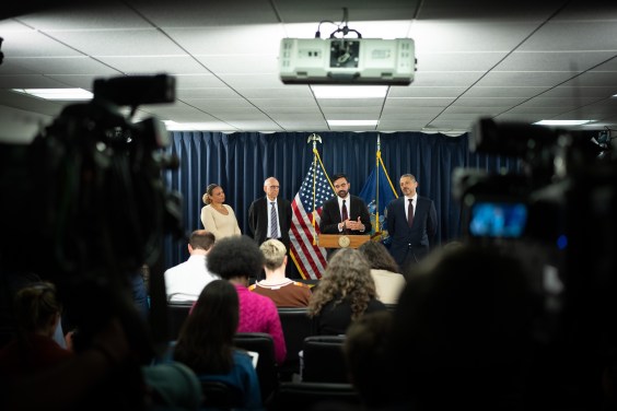 Mamdani Pitches Free Buses (Cheap!) Plus Other Transportation Needs on ‘Tin Cup’ Day in Albany