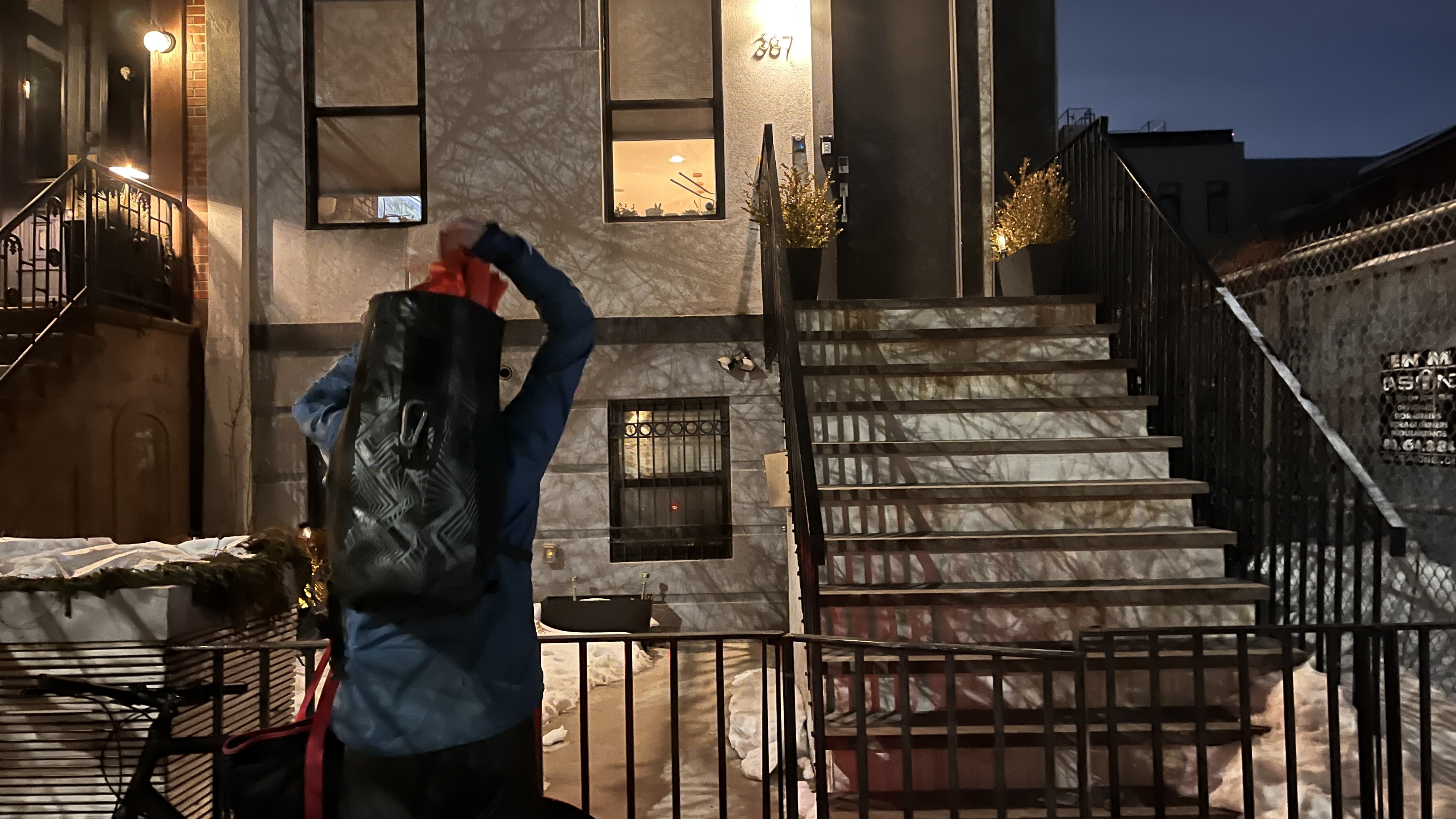 A Night On The Road With A Relay Delivery Worker