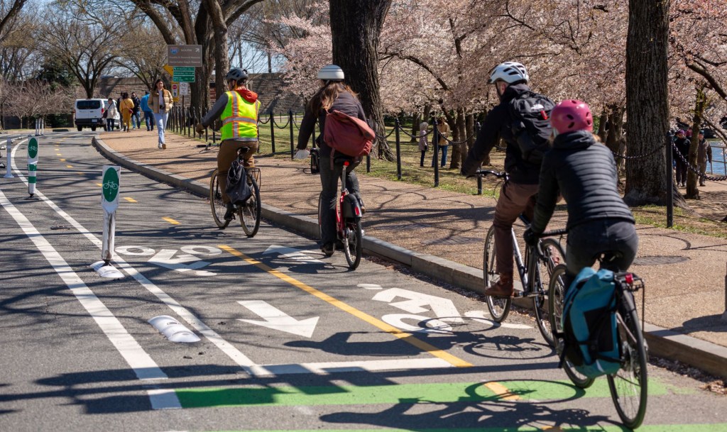 D.C. Advocates Sue To Save Key Bike Lane From Trump