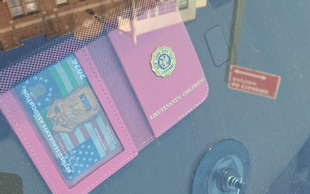 Today in Placard Abuse: The ‘Lieutenant’s Girlfriend’ Who Parks Illegally