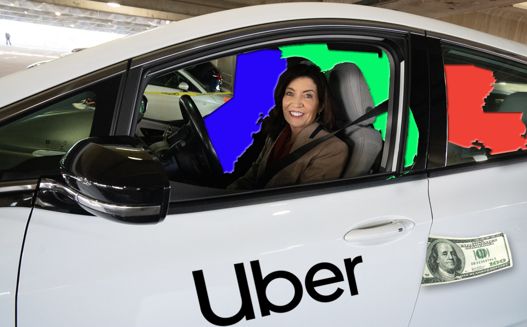 Hochul's Insurance Push Follows Uber's National Playbook - As The Company Spends Big on Her Re-Election - Streetsblog New York City