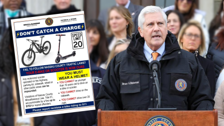 Nassau Co. Pols Push to Overturn Blakeman E-Bike Ban