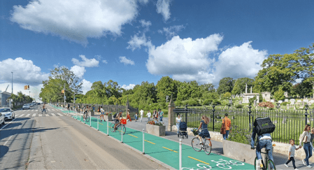 Green-Wood Cemetery Wants Protected Bike Lane, New Sunset Park Entrance