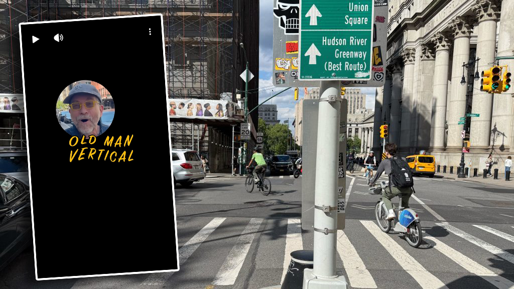 Friday Video: A Bike Lane on Chambers Street! - Streetsblog New York City