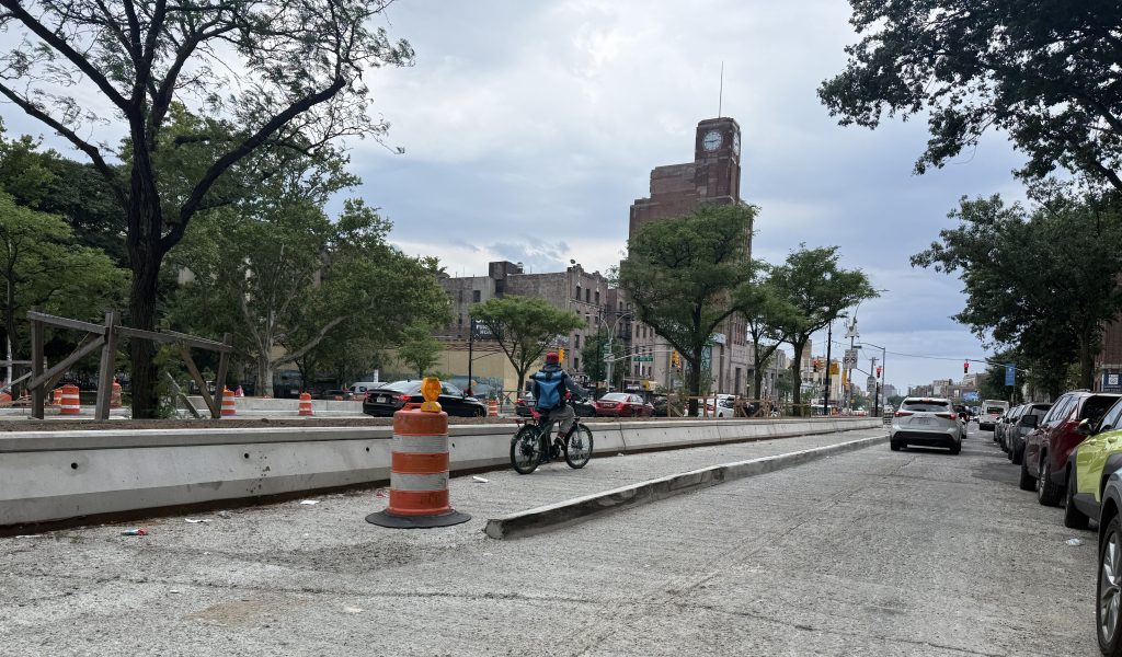 ‘Mountable’ No More? City Says New Bike Lane Design on Grand Concourse Will Curb Illegal Parking