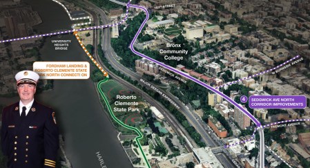 FDNY Brass Lobby Against Bronx Harlem River Greenway