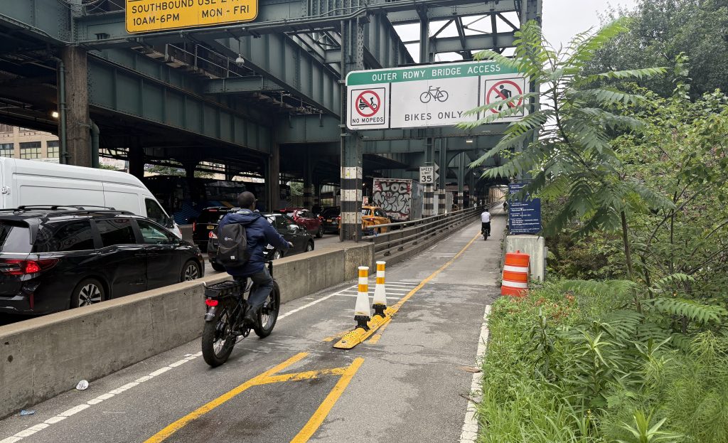 Too Little, Too Late: City Paints New Lanes on Queensboro Bridge Bike Path After Tragedy