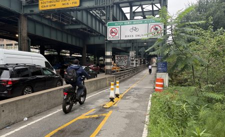 Too Little, Too Late: City Paints New Lanes on Queensboro Bridge Bike Path After Tragedy