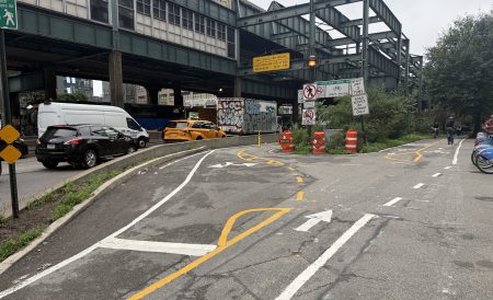 Fewer Cars On Queensboro Bridge Means It’s Time To Take A Lane For Increasing Cyclists