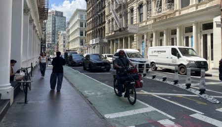 Alarmingly Narrow Bike Lanes Are Coming to Grand and Canal Streets