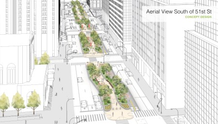 DOT Improves Its ‘Park’ Avenue Plan With Separate Bike And Pedestrian Space In Widened Median