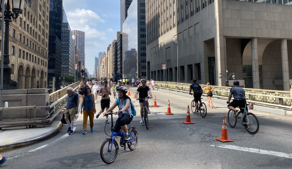 DOT Eyes Bike Lane On That Viaduct Around Grand Central Terminal