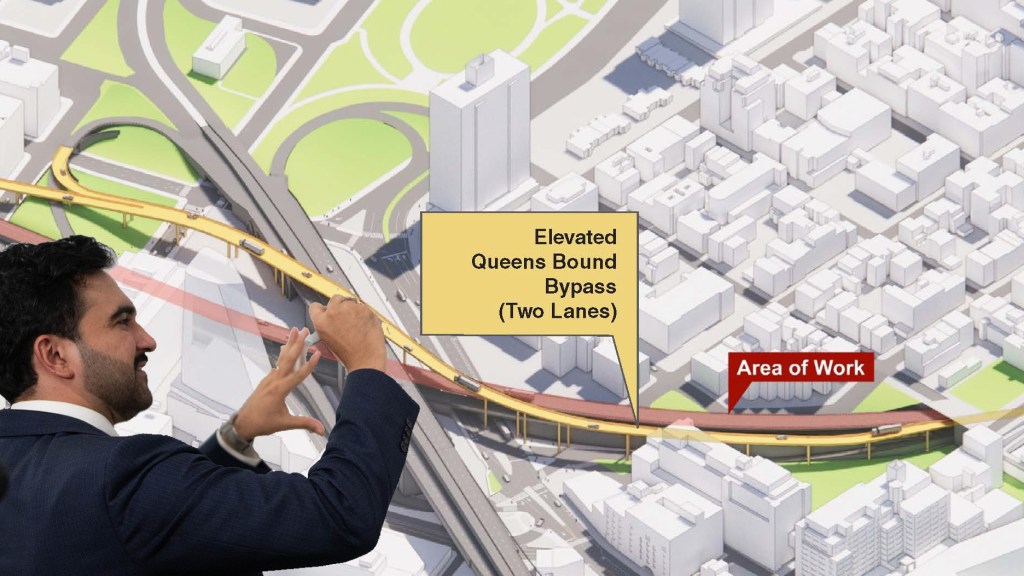 ‘Truck Flyover’: Mamdani’s BQE Bypass Will Pass Over Brooklyn Bridge