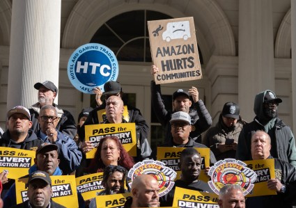 Teamsters Prez Calls On Menin To Pass Mamdani-Backed Delivery Bill, But She’s Not Ready