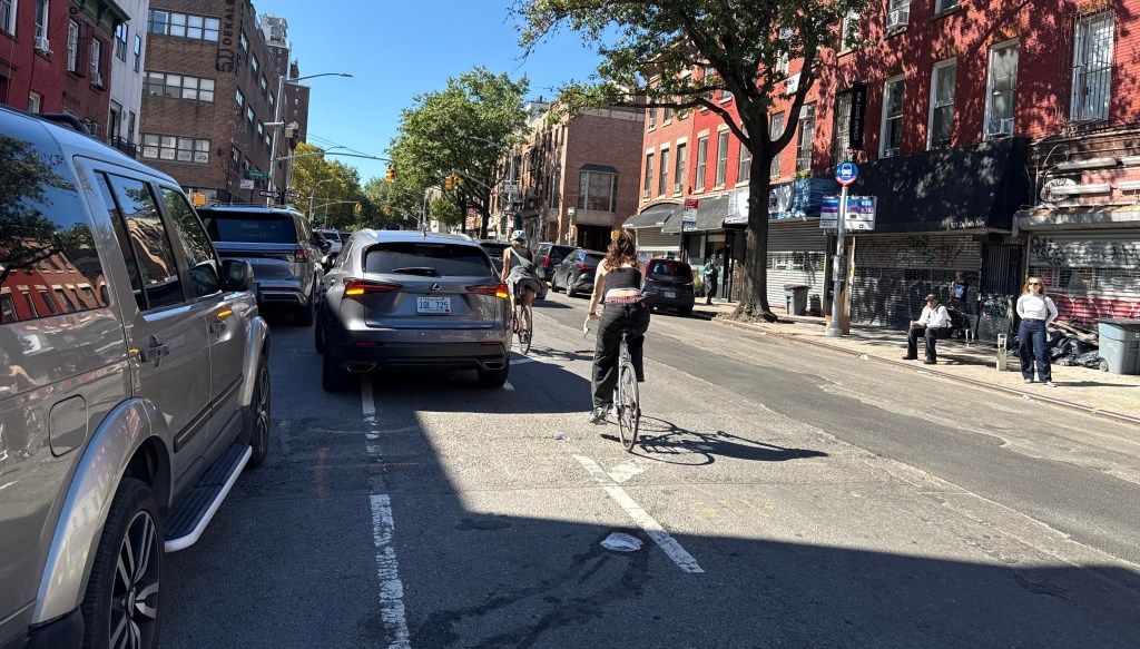 Finally: City, MTA to Test-Run Bus-Mounted Cameras On Bike Lane Blockers